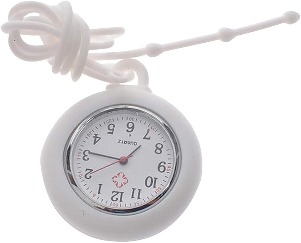 VALICLUD Krankenschwester Taschenuhr | Clip-on Uhr Gold | Für Medizinpersonal & Pflege