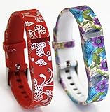 Wristbands Replacement Flex Bands With Clasps for Fitbit FLEX ONLY for Fitbit Band /Fitbit Flex Band /Fitbit Wristband /Fitbit Flex Wristband (2PCS-01)