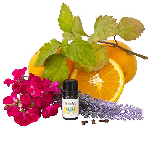 Wild Essentials Tree of Life Essential Oil Diffuser Necklace Gift Set - Includes Aromatherapy Pendant, 24" Stainless Steel Chain, Refill Pads and 1 Bottle of Inner Calm 100% Essential Oil
