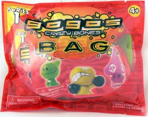 GoGo's Crazy Bones - Series 1 Limited Edition Collector's Bag and 2 Packs