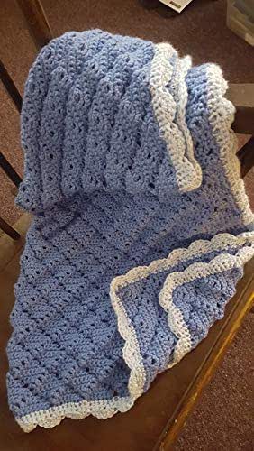 hand crochet baby blanket