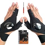 LED Flashlight Gloves, Hands Free Flashlights for