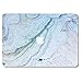 GMYLE MacBook Air 13 Inch Case A1466 A1369 Old Version 2010 2017, Hard Shell Plastic Matte Snap On Cover (Blue Marble Stone)