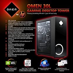 HP OMEN Gaming Desktop Tower 30L i9-10850K W/Liquid