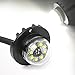 YITAMOTOR Hideaway Strobe Lights White High Power 24W 8 Chipsets Surface Mount Waterproof Hideaway Emergency Lights (White)