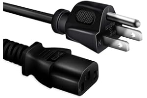 KONKIN BOO 6ft UL Power Cord Cable Charger for Yamaha DBR10 10" 2-Way Powered Loudspeaker