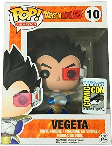 SDCC 2015 Exclusive Funko Pop Dragonball Z Vegeta Vinyl Figure