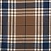 Amazon Brand – Pinzon Plaid Flannel Duvet Cover - King, Brown Plaid