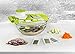 Gourmia GMS9225 5-in-1 Mandolin Slicer Handheld Kitchen Slicer With 5 changeable Parts Multiple Grating Blades for Fine to Coarse Slicing, Durable BPA free food safe material