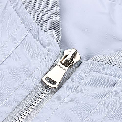 Hot Sale! Men's Winter Warm Jacket Slim Fit Lightweight Softshell Flight Bomber Jacket Coat Tops