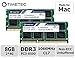 Timetec Hynix IC 8GB KIT(2x4GB) Compatible for Apple DDR3 1067MHz/1066MHz PC3-8500 SODIMM RAM Upgrade for Late 2008, Early/Mid/Late 2009, Mid 2010 MacBook, MacBook Pro, iMac, Mac Mini (8GB KIT(2x4GB)) primary