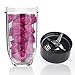 QUIENKITCH Magic Bullet Replacement Cups, 16OZ Cups & Cross Blade & Gaskets 4PCS/SET Replacement Parts FOR 250W Magic Bullet Blender Juicer/Mixer MB1001 Accessories
