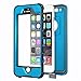 ImpactStrong Compatible with iPhone 6 Waterproof Case [Fingerprint ID Compatible] Slim Full Body Protection Cover - Sky Blue