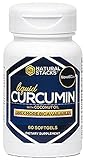 Natural Stacks Liquid Curcumin- Turmeric Supplement - 30-Day Supply (60 Count) - Active Anti-Inflammatory Compound from Turmeric - Join Health Support - May Boost Metabolism