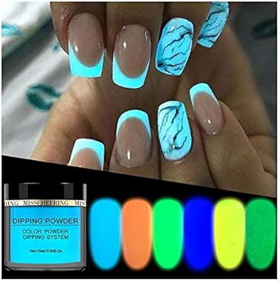 Amazon ネイルパウダー 夜光パウダー 蓄光パウダー キラキラパウダー ネイルアート 10ml ケース入り 06 Seniao グリッター ラメ 通販