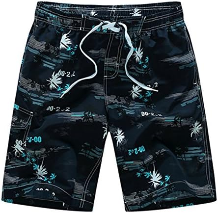 GARQEN Swimwear Men Swim Shorts Swimming Trunks Surf Beach Short Sport Homme Swimsuit 1526 Blue XL
