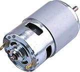 Yeeco 775 DC 12V Motor Mini Electric Motor, 4500RPM High Speed Ball Bearing Electric DC Motor Driver for DIY Parts