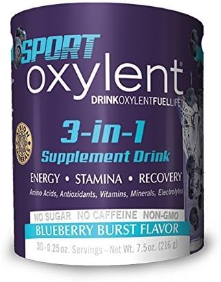 Sport Oxylent Blueberry Burst Oxylent 7.5 oz (216 g) Powder by Oxylent