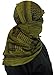 PDTXCLS Zephyr Shemagh Tactical Desert Scarf - Olive/Black