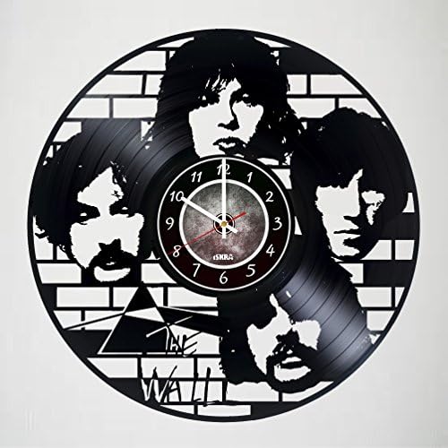 Pink Floyd Vinyl Record Wall Clock - Get unique Living Room the WALL decor - Gift ideas for teens, men and women – Unique Modern Wall ART