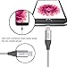 BYZ Charging Cable iPhone Charger 3 pack Lightening Cable - 6ft iPhone Cable USB Sync & Charging Cord for iPhone 7 Plus 7 6S Plus 6 Plus SE 5S 5C 5, iPad 2 3 4 Mini, iPad Pro Air, iPod - Silver Grey