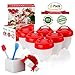 Upgrade Version egg cooker 6pack, ⚠☛Add cooker+HOLDER to cart, buy together=Get FREE holder❤ Boiled Eggs No shell，hard&Soft Maker,NO-BPA，Non Stick Silicon,by ZFITEI