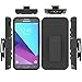 Zoeirc for Samsung Galaxy J3 Emerge/J3 Prime/J3 Eclipse/J3 2017/J3 Luna Pro/Sol 2/Amp Prime 2/Express Prime 2 Cover, Case for Shock Proof Dual Layer with Kickstand & Belt Clip Holster (camo)