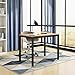 Need Small Computer Desk Writing Desk 39 3/8'' L Study Desk for Small Space Sturdy and Heavy Duty Home Office Desk for Dormitory/Meeting Room AC3BB100