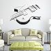 9321 Art Guitar Wall Stickers DIY Home Decorations Music Wall Decals Living Room