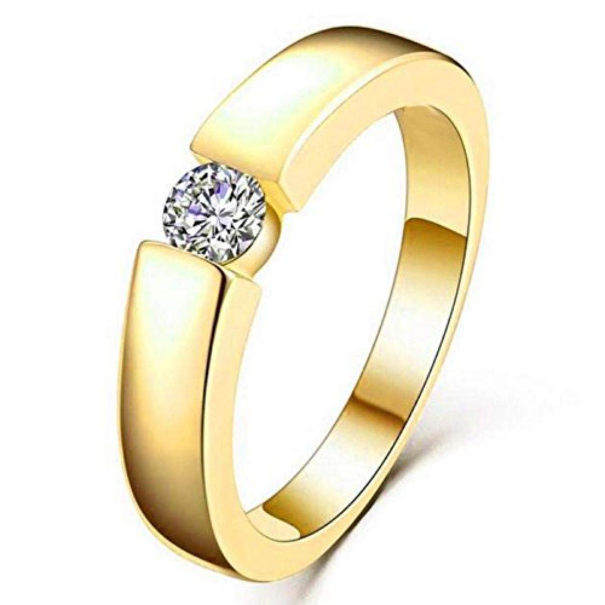 dc jewelsNon-Precious Metal and Cubic Zirconia Ring for Men