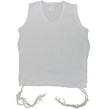 thumbnail image 2 of Zion Judaica 100% Polyester Quality Mesh Tzitzit Garment Certified Kosher Imported From Israel - White - 2 Years 2 of 14