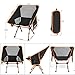 Portable Camping Chairs with Adjustable Height – ultra light Compact Folding Backpacking Chair with Carrying Bag, Heavy Duty 330 lb Capacity for Outdoor, BBQ, Hiking, Picnic, Fishing, Festivalthumb 1