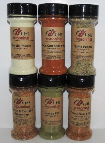 FISH LOVERS-6 SEASONINGS-BOXED SET - 42 ounces