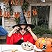 26 Sets Halloween Foam Pumpkin Decoration Stickers, Self Adhesive 3D Pumpkin Face Decorating Stickers Craft for Parties, Kids, School or Other Halloween-Themed Activities