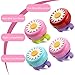 Newsty Kids Bicycle Bell Toddler Bike Bells Bike Horny Best Kids Gifts Nice Bike Ring for Children Bike Bell for Girls - Pink & Purple