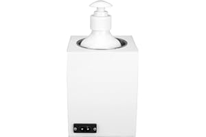 Massage Oil Warmer for Professional Salon Spa Massage, Single Bottle Massage Oil Heater with One Oil Bottle, Home Lotion Warm