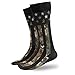 Buck Wear Camo Stars and Stripes Socks, Men's 9-15