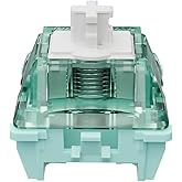 GATERON Magnetic Jade Pro Linear HE Keyboard Switches(90PCS) | Linear,Factory Pre-lubed,Freely Setting Pre-Travel,20mm Longer Spring,compatible for Magnetic Gaming Keyboard