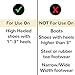 FootFitter Women’s One-Way High Heel Shoe Stretcher for 1” to 3” Heels/Pumps - Stretch, Loosen, & Widen Tight Heels - Medium (US 6.5-8.5)