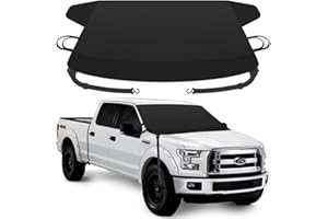 Sunny color Extra Large Windshield Cover for Ice and Snow, Upgraded Thicken Oxford Car Windshield Cover Best for Ice, Frost & Snow Removal Windshield Snow Cover for All Weather (71x47 Inches)