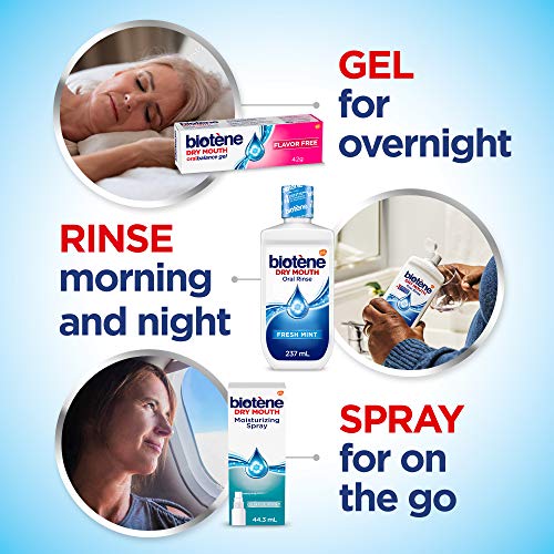 Biotene Dry Mouth Management Oral Rinse Dry Mouth Spray and