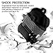 Airpods Case, Shockproof Protective Airpods Case Cover, Water Resistant Silicone Apple Airpods Accessories Kit for Airpods 1 and 2 (Not for Wireless Charging Case) - (1 Case + 3 Interchangeable Bands)