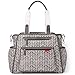 Skip Hop Diaper Bag Tote with Matching Changing Pad, Grand Central, Grey Feather