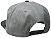 adidas Mens Daybreaker Flat Brim Snapback Cap, Heather Grey/Collegiate Navy, One Size