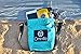 Omnife Oversized Sand Free Beach Blanket (XL - 7'x9') 100% Parachute Nylon - Include 6 Built-in Sand Pockets + 4 Anchor Loops and Metal Stakes