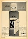 1965 Ad EBCO Manufacturing Co. Oasis Water Coolers - Original Print Ad