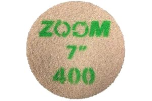 Stone Pro Zoom Diamond Impregnated Pads (D.I.P) 7" - 400 Grit