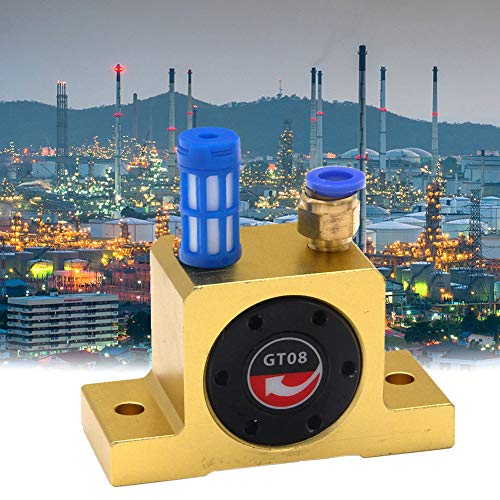Industrial Pneumatic Vibrators,GT08 Silent Golden Industrial Vibrator for Hopper Golden GT-10