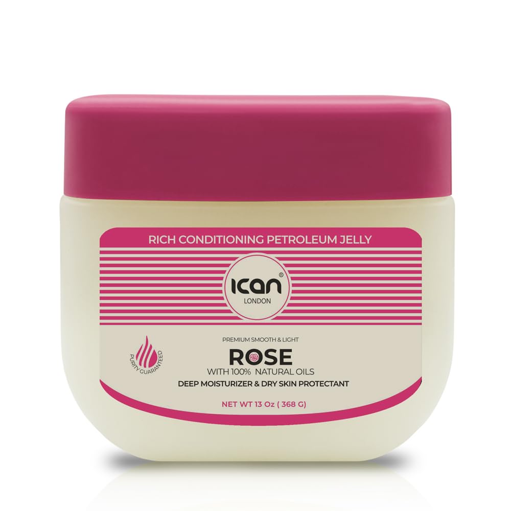 ICAN LONDON ROSE 100% PURE PETROLEUM JELLY 368G
