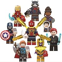 Mavel Superheros Toys for Kids, 8 Collectible Mini Avengers Action Figures, Iron Man Spider Man Captain America Thanos Shuri, Legends Toy with Party Favors for BoyGirl Christmas Holiday Toy List Gift